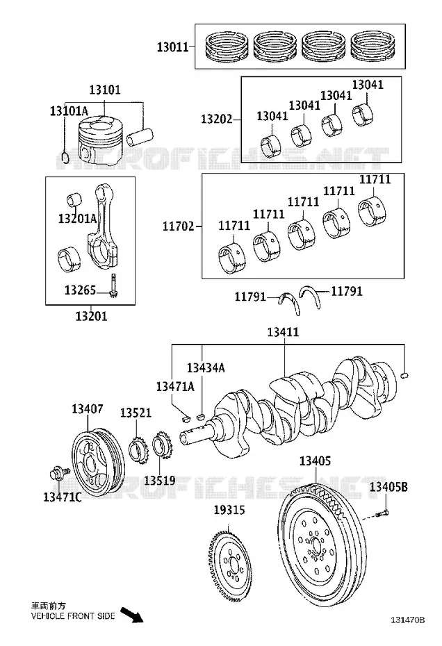 pour TOYOTA  de 2011