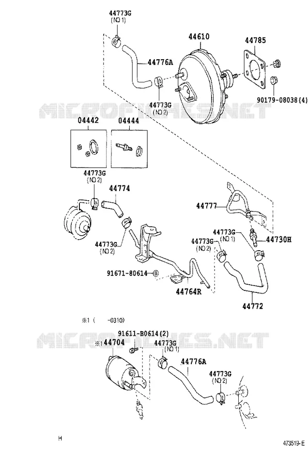 pour TOYOTA  de 2004