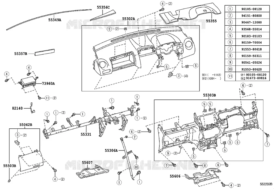 pour TOYOTA  de 2009