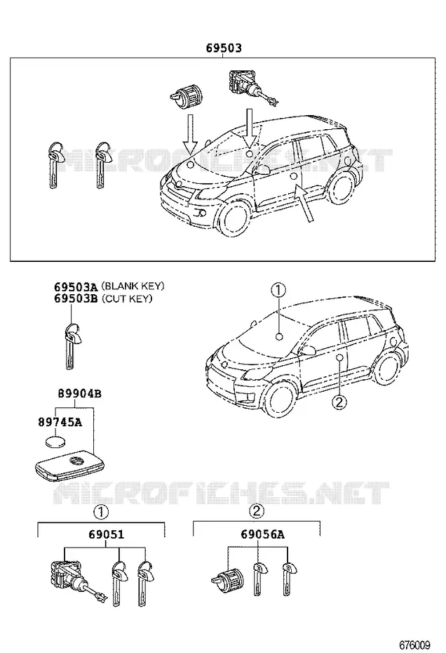 pour TOYOTA  de 2009