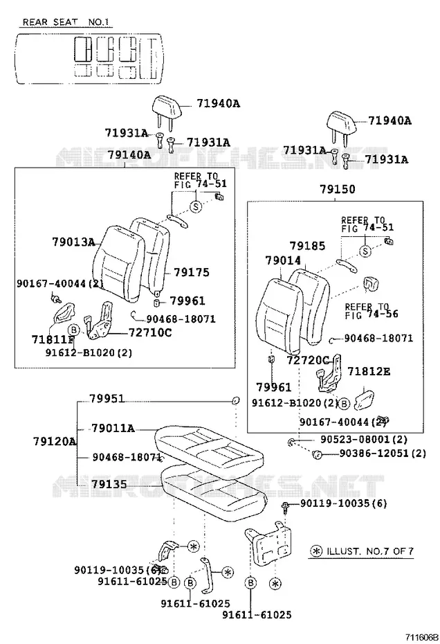 pour TOYOTA  de 2001