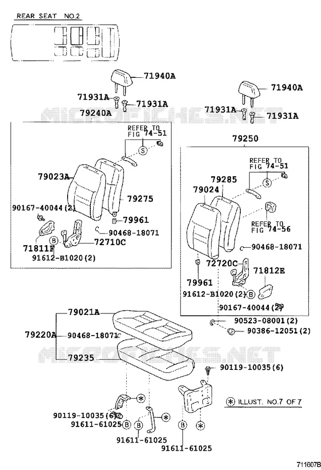 pour TOYOTA  de 2001