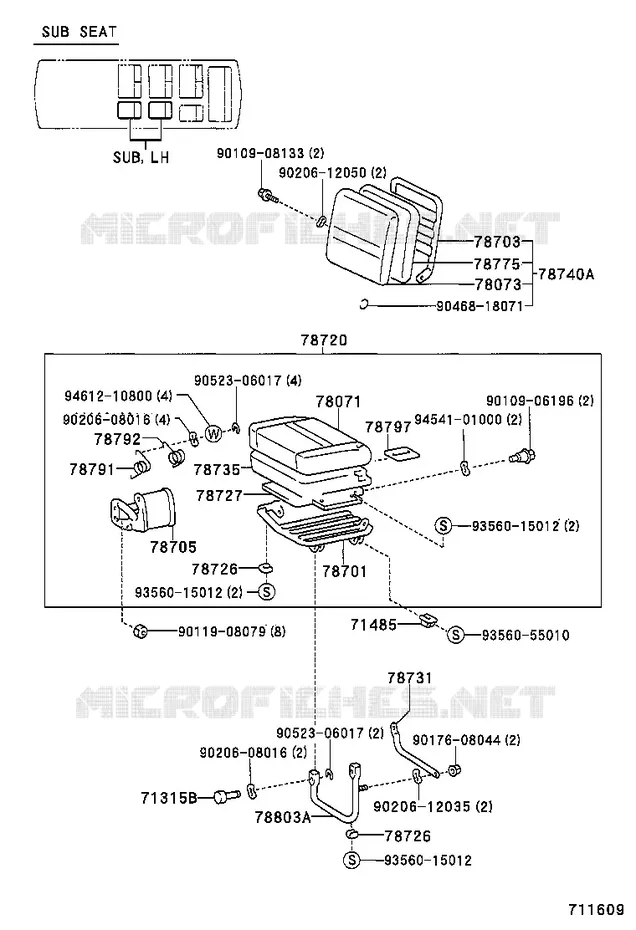 pour TOYOTA  de 2001