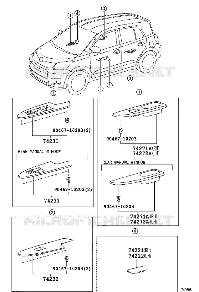 pour TOYOTA  de 2009