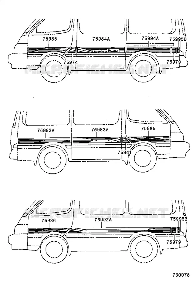 pour TOYOTA  de 1996