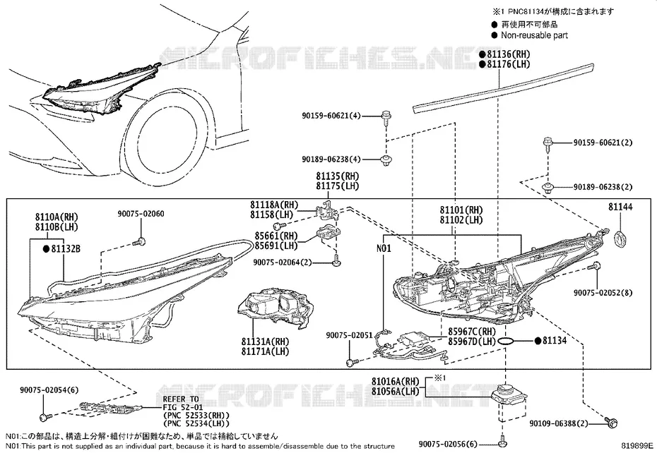 pour TOYOTA  de 2020