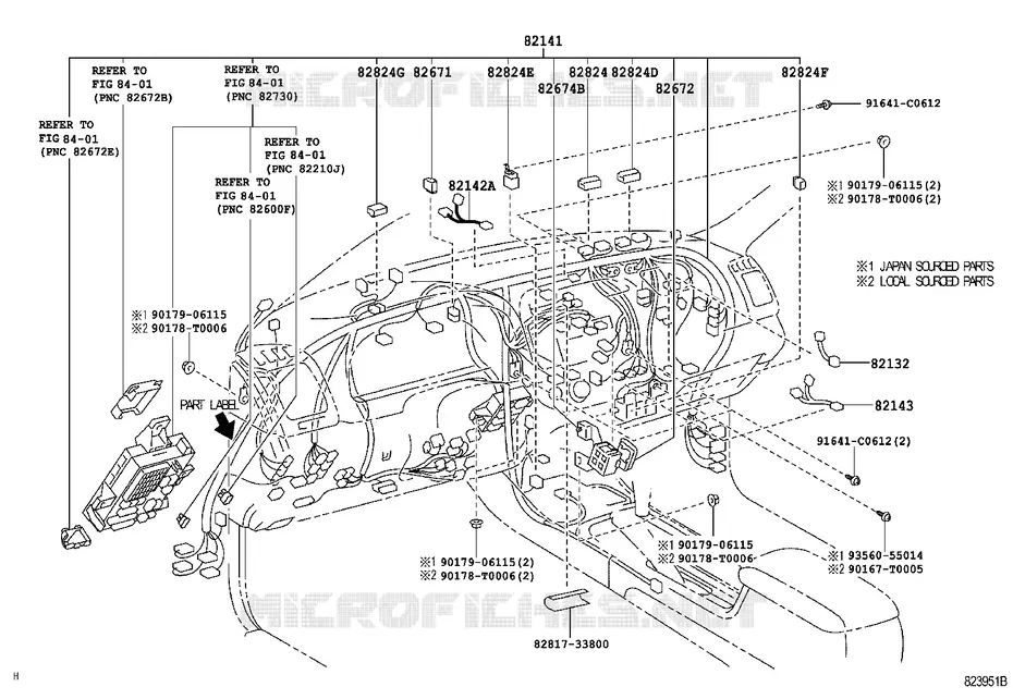pour TOYOTA  de 2004