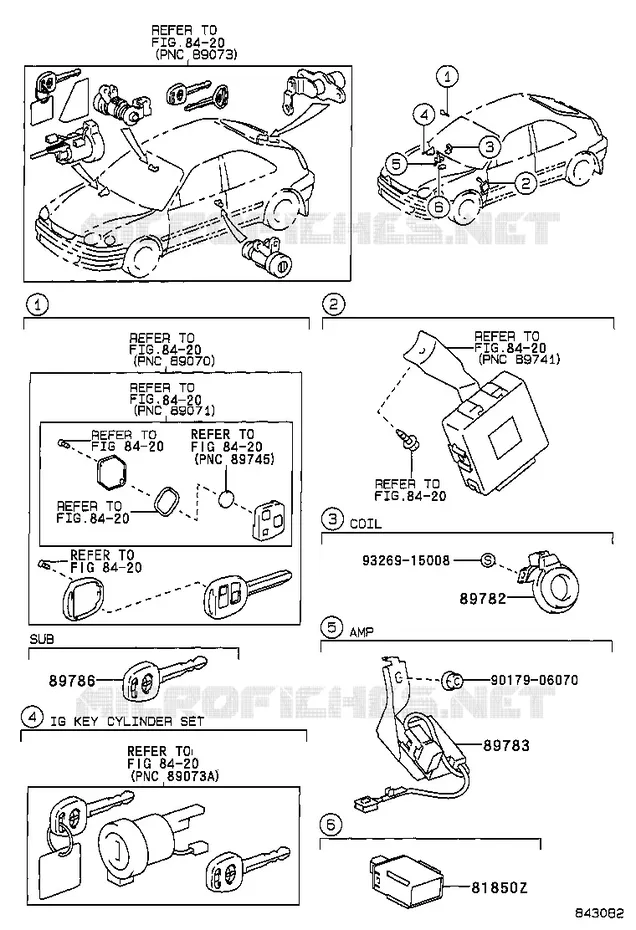 pour TOYOTA  de 2000