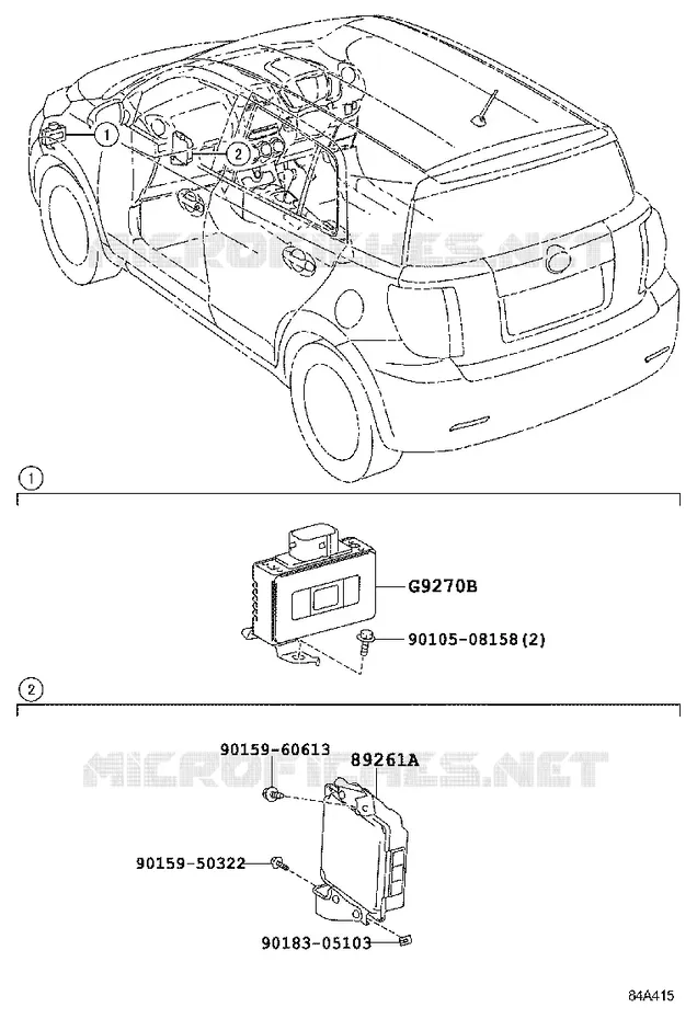 pour TOYOTA  de 2009
