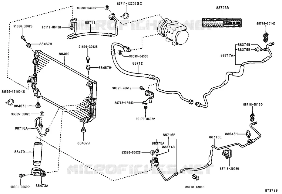 pour TOYOTA  de 2000