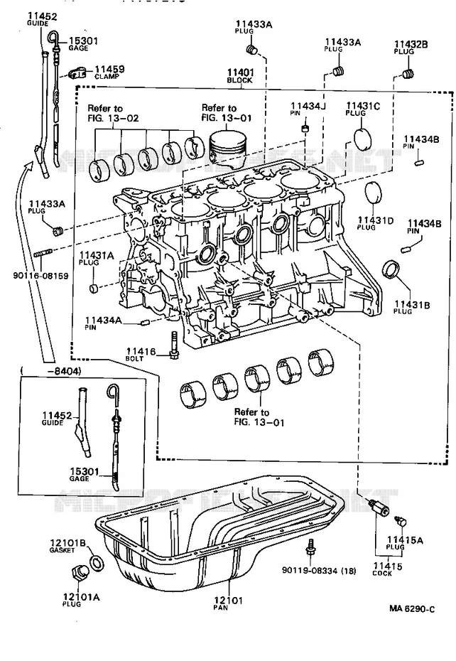 pour TOYOTA  de 1985