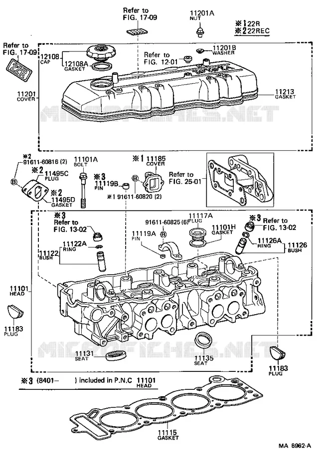 pour TOYOTA  de 1984