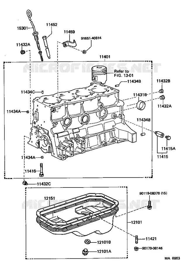 pour TOYOTA  de 1984