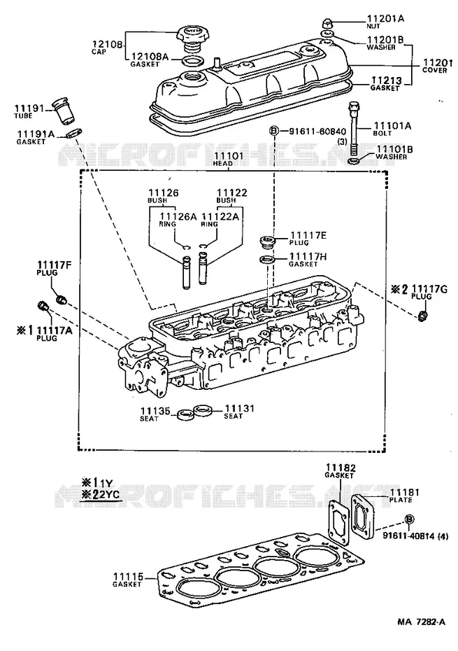 pour TOYOTA  de 1985