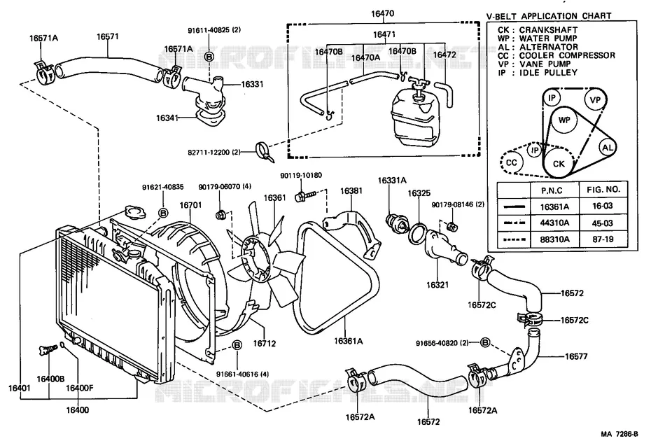 pour TOYOTA  de 1985