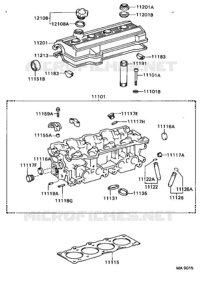 pour TOYOTA  de 1987