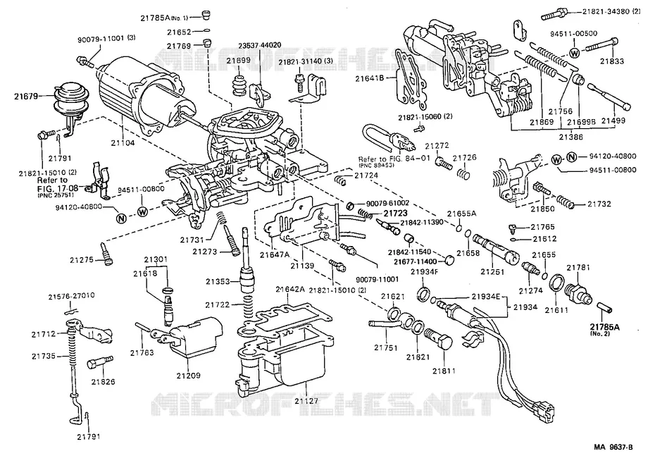 pour TOYOTA  de 1987