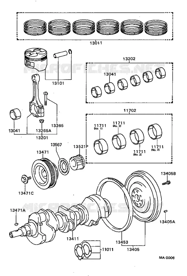 pour TOYOTA  de 1988