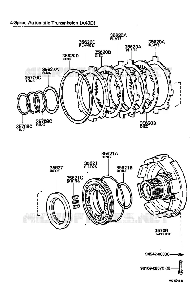 pour TOYOTA  de 1982