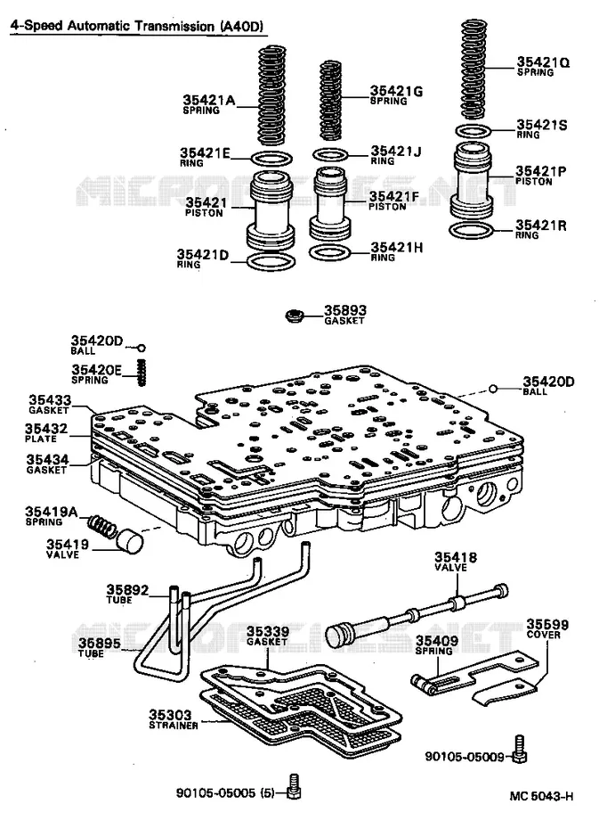 pour TOYOTA  de 1982