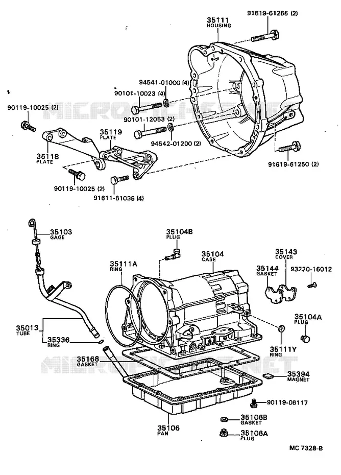 pour TOYOTA  de 1982