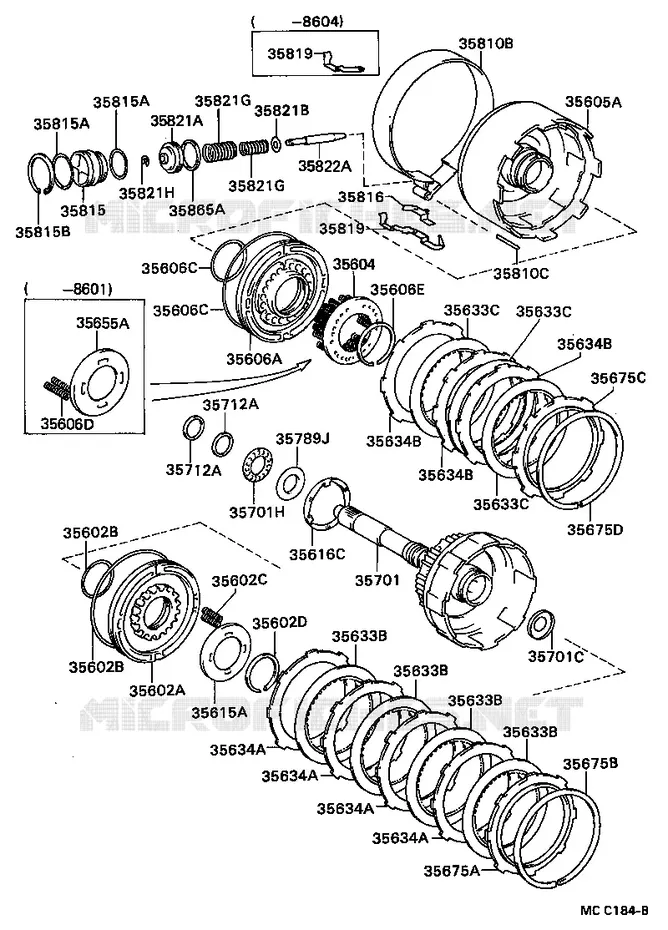 pour TOYOTA  de 1987