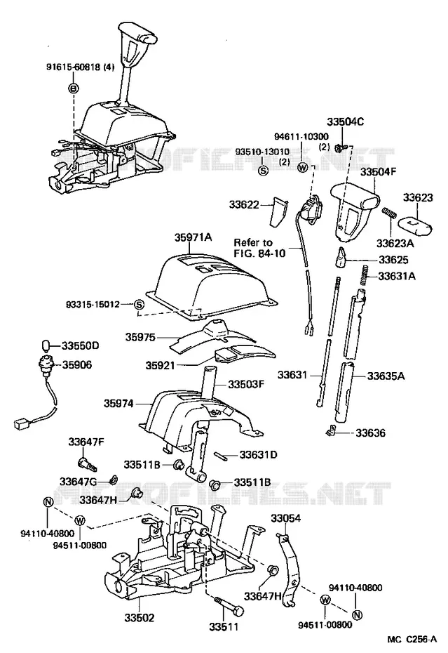 pour TOYOTA  de 1987