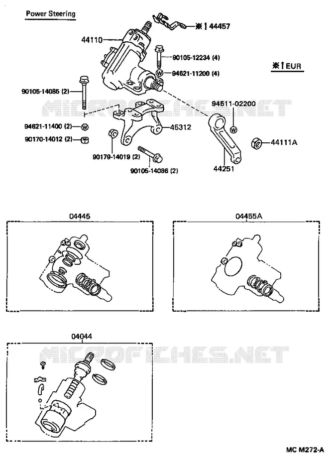 pour TOYOTA  de 1993