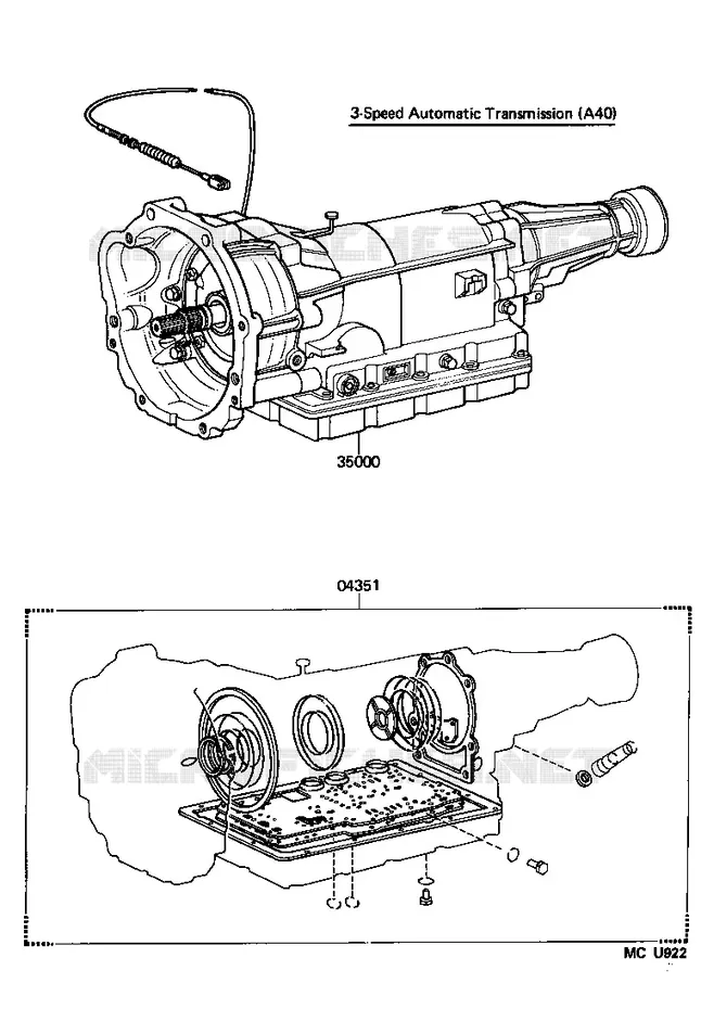 pour TOYOTA  de 1983