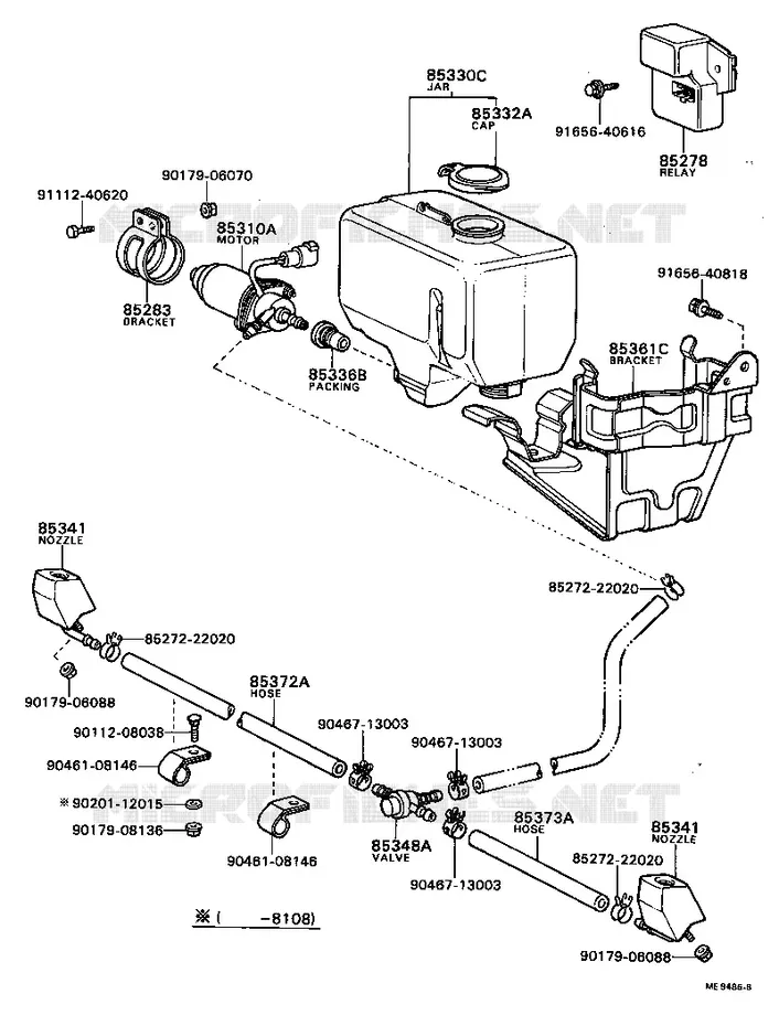 pour TOYOTA  de 1983
