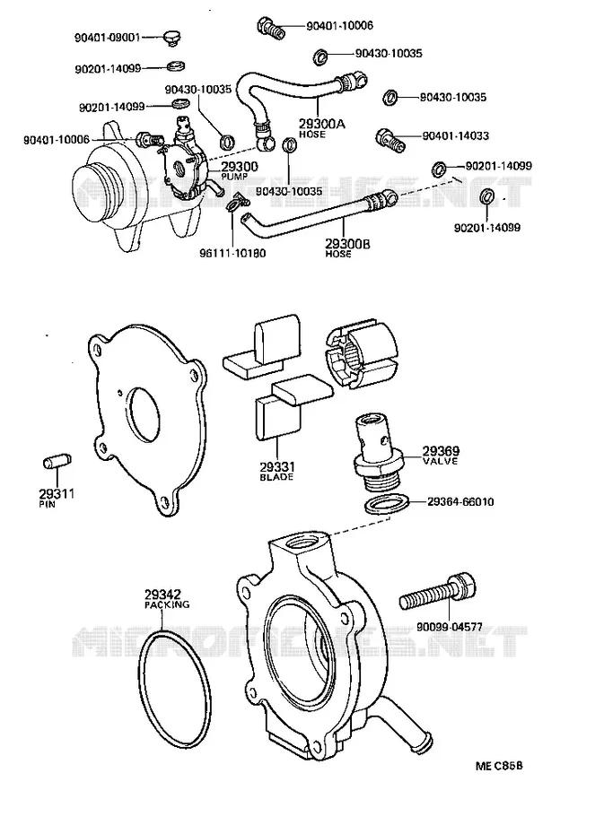 pour TOYOTA  de 1982