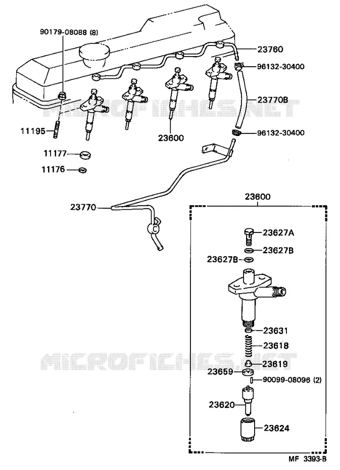 pour TOYOTA  de 1986